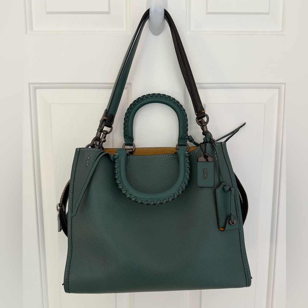Coach Rogue Whipstitch Leather